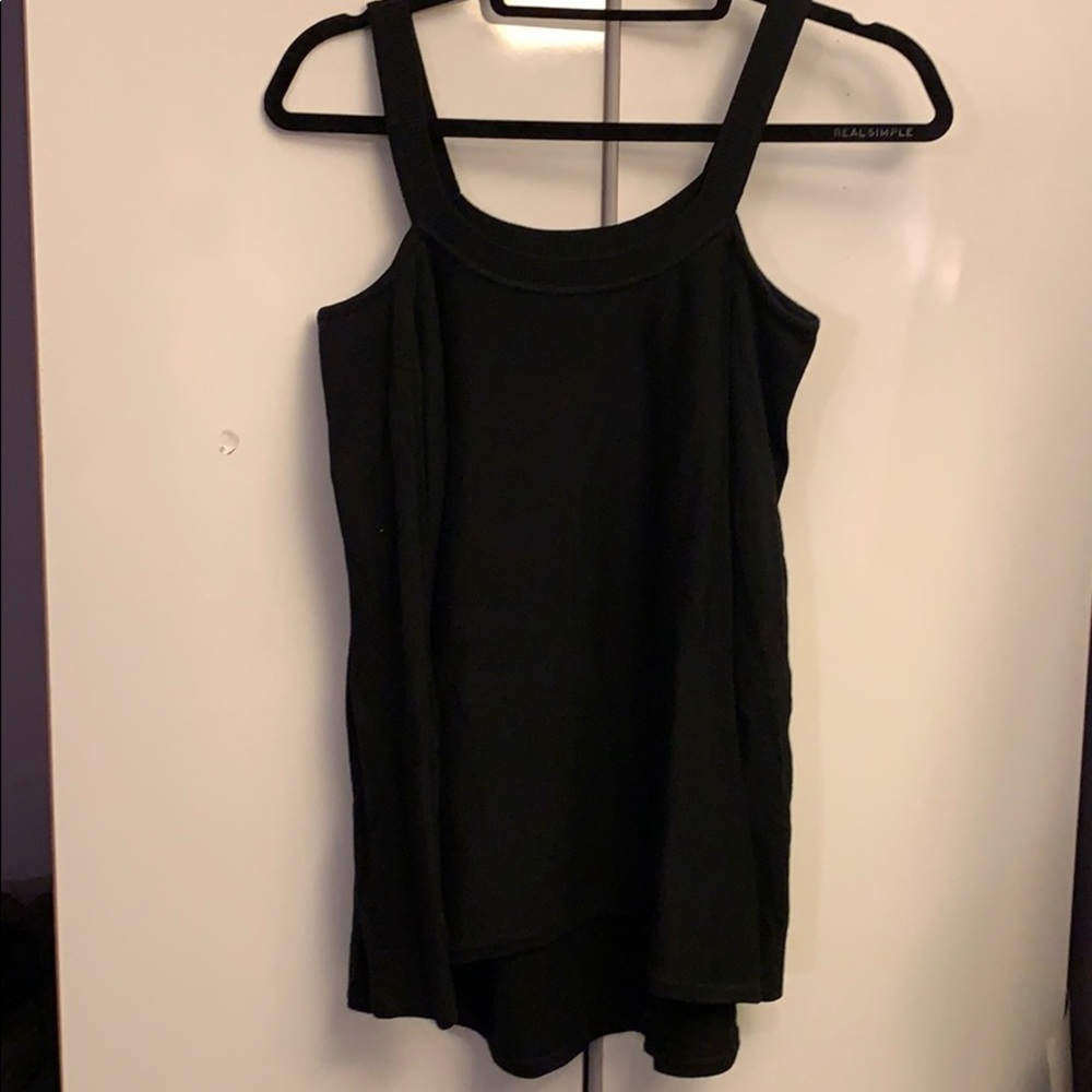 Black cotton sweater